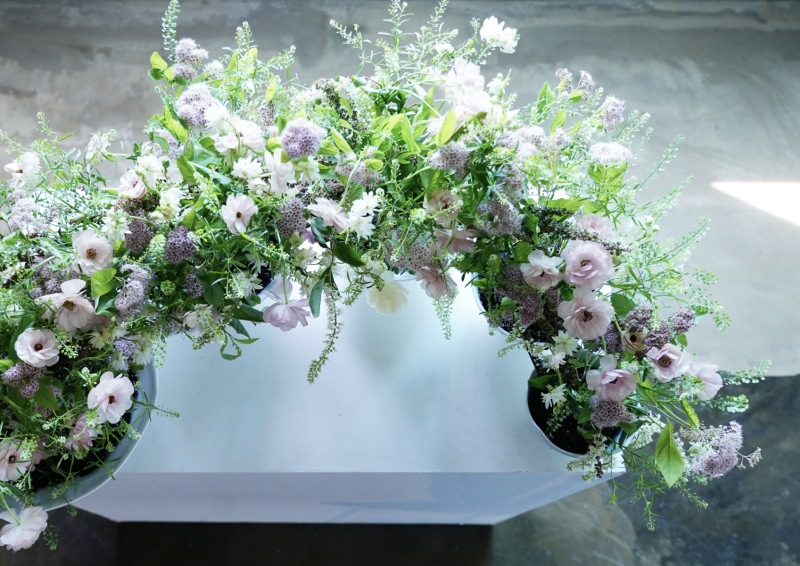 SYO SOGABE FLOWER EXHIBITION in Jeju 展示作品