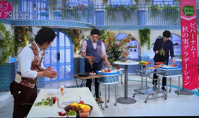 9.19-NHK「あさイチ」出演　テーマ「秋の実物」03